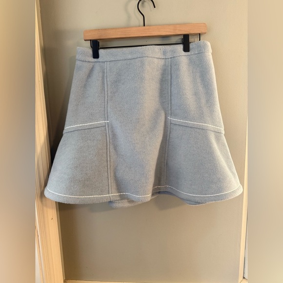 En Saison Blue A-Line Mini Skirt Casual - Picture 1 of 9